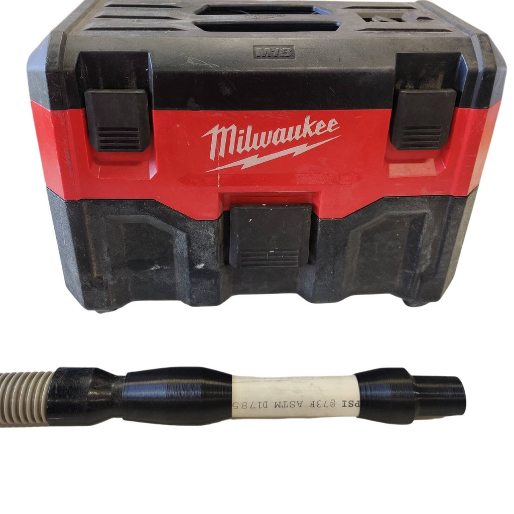 Vacuum extension diy kit for the Milwaukee M18 portable vacuum